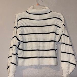 Princess Polly Striped Turtleneck Sweater